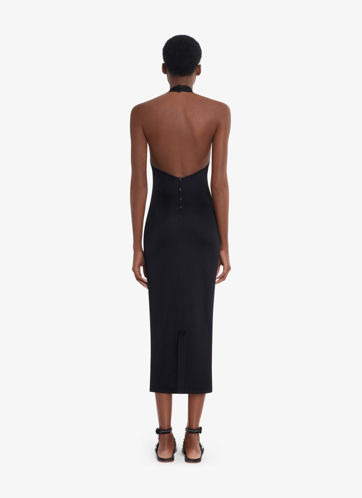EDITION 1986 OPEN BACK KNIT DRESS ALAÏA BLACK EDITION 1986 OPEN BACK KNIT DRESS